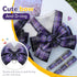Dog Harness for Small Dogs with Bow Small Harness for Girl Dogs with D-Ring Soft Mesh Adjustable Harness Set Puppy Pet Harness and Leash...