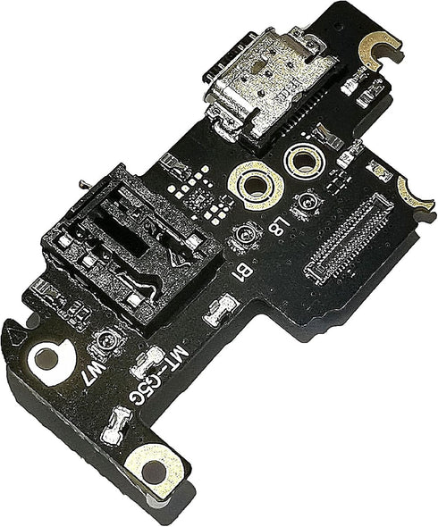 USB Charger Charging Port Dock Connector Ribbon Flex Cable PCB Board Replacement Compatible with Motorola Moto G 5G ACE XT2113-2 XT2113-3...