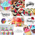 Rainbow Standard Cupcake Liners 200 Pcs:Rainbow Cupcake Muffin Liners No Smell Food Grade Grease-Proof Paper Baking Cups...