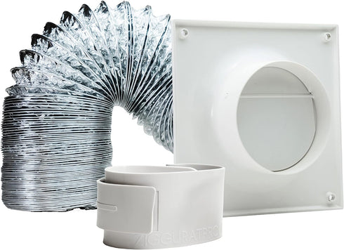 Cinch Wall Plate Adapter, Easy Connect Dryer Hose System by Ziggurat Products
