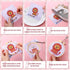 Juinte 10 Pack Stamped Cross Stitch Beginners Kits for Kids Embroidery Starter Cross Kit with Woodland Animal Patterns DIY Needlepoint Sewing Set ...