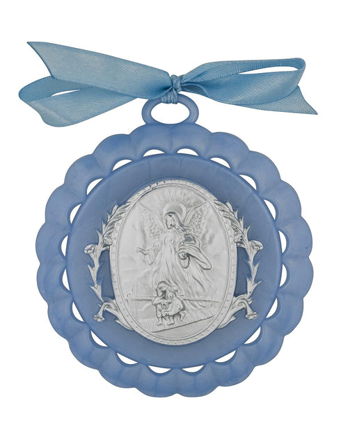 Guardian Angel Crib Medal (Blue)...