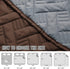 Dog Bed Cover for Pets - Blankets Rug Pads for Couch Protection Waterproof Bed Covers Dog Blanket Furniture Protector Reusable Changing Pad (Dark ...