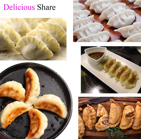 Stainless Steel Ravioli Mold Big Dumpling Press Maker Wonton Wrapper Pierogie Pie Crimper Pastry Dough Press Cutter,Goya Empanada Press Mold,Ravio...