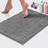 LuxUrux Bathroom Rugs Sets 2 Piece - Plush Bath Mat Set Quick-Dry Soft Chenille Bathroom Mat with Rubber Backing, Absorbant Bathroom Rug Set, Wash...