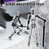 Upgraded T13 Action Figure with Wings and Holder -?Assembly Completed? Dummy 13 Robot, 3D Printed Flexible Titan Gift, Multi-Jointed Lucky Desk Ex...