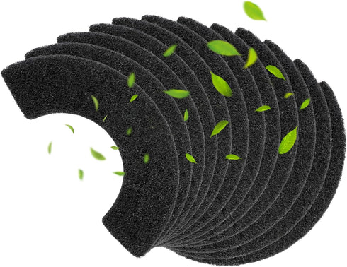 12 Pack Carbon Filters Compatible with Model 4, Cat Litter Box Filters Replacement to Absorb Odors Control Damp from Pets and Keep Home Fresh...