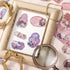 PAGOW 360Pcs Floral Lable Stickers, Adhesive Flower Paper Stickers for Scrapbooking Journal, Write Lable Decorative Stickers for Diary, Album, Not...