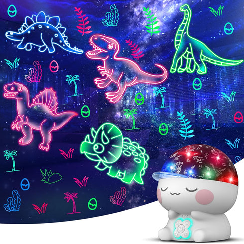 CHENFAN Dinosaur Night Light for Kids Room,Girl Dinosaur Toy,Dino Projection Kids Toys for 1-12 Year Olds Girls.Birthday Holiday Chirstmas Dinosau...