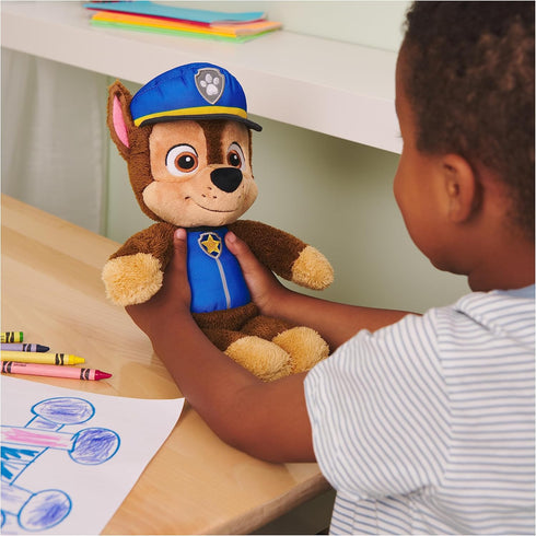 GUND PAW Patrol Official Chase Take Along Buddy Plush Toy, Premium Stuffed Animal for Ages 1 & Up, Blue/Brown, 13”...