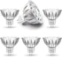 ALIDE MR16 Led Bulbs GU5.3 7W 6000K Daylight Cool Bright White,50W-75W Halogen Equivalent,12V MR16 Bulb Spotlight for Kitchen Home Track Ceil Rece...
