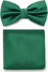 100% Silk Mens Bow tie Bowtie Tuxedo Wedding Solid Color Formal Bow Ties for Man...