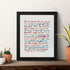 AMERICAN LUXURY GIFTS You Are Brave Inspirational Poster – Motivational Wall Art Print 8×10 Unframed for Home, Office, Bedroom & Classroom – Posit...