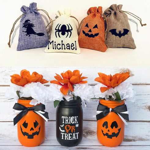 Halloween Silk Screen Stencils 4pcs (Stay Spooky 8.5x11 1Pc)...