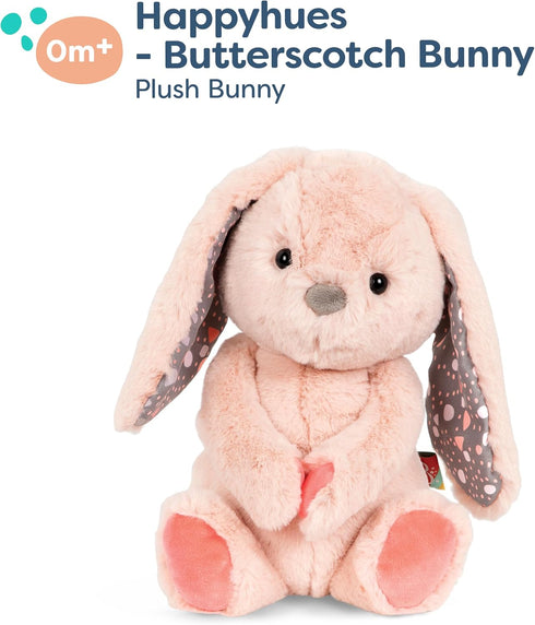B. toys- B. softies- 12" Pink Plush Bunny - Huggable Stuffed Animal Bunny Toy- Soft & Cuddly- Washable- Newborns, Toddlers, Kids-0 Months +...
