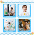 24 Pieces Stencils for Kids,Large Drawing Stencils Chalk Stencils,8 Inches Washable Shape Template Stencils Kit for Kids Crafts,Painting Drawing,S...