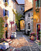 QUITEDEW Paint by Number for Adults Beginner,Street Scenery Paint by Numbers Landscape Adult Paint by Numbers Kits Suitable for Home Wall Decorati...