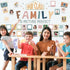 52 Pcs Picture Frame Bulletin Board Decor for Classroom Our Class Is a Family Bulletin Board Set Word Wall Bulletin Board Set for Teachers Chalkbo...