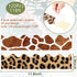 Classroom Bulletin Board Borders Safari Animal Classroom Borders for Wall Decorations DIY Leopard Tiger Cow Print Bulletin Board Sticker for Schoo...