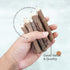 BSIRI Black 3 Inch Wood of 12 in Pack Tree Bark Pencil Favors in Wooden Rustic Twig Pencils Unique Camping Gifts Decorations Party Supplies Novelt...