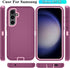Qinmay Phone Case for Samsung Galaxy A35 5G Case with HD Screen Protector, Samsung A35 5G Case Durable Shockproof 3-Layer Cover for Galaxy A35 5G ...