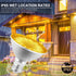 LED Bug Light Bulbs, 1900K Yellow Outdoor PAR30 Flood Lights, Dusk to Dawn Auto On/Off Porch Lights, Waterproof, Replace up to 100W for Garage Hal...