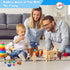 8 Toy Figures & Playsets, 2 Inch Play Peoples Set, Early Development Family Figurines for Kids, Pretend Play Toys for Children 3+ (23Pcs)...