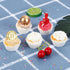 Caperci 500 Count Mini Cupcake Liners White Muffin Liners Greaseproof No Smell Small Cupcake Wrappers Baking Cups...