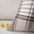 YOUR SMILE Set of 2 Retro Farmhouse Outdoor/Indoor Buffalo Tartan Chequer Stripe Plaid Cotton Linen Decorative Throw Pillow Case Cushion Cover Pil...