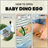 Kids Dinosaur Toys, Baby T-Rex Dino Eggs, 4 Pack Small Egg Toys, Perfect Dinosaur Toys for Kids 3-5, 8X Mixed Color Toy Dino Eggs (Colors Shipped ...