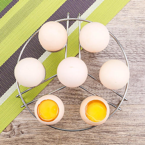 Egg Steamer Rack Alamic Egg Rack Steamer Trivet Basket Stand for Instant Pot Accessories and Pressure Cooker Accessories Stainless Steel Heavy Dut...