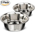 Neater Pet Brands Stainless Steel Dog and Cat Bowls (2 Pack) - Extra Large Metal Food and Water Dish (12 Cup)...