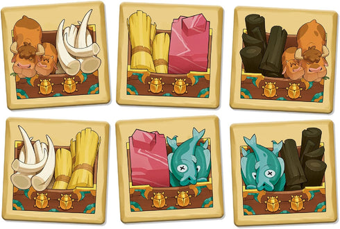 Sobek 2 Players Treasure of The Pharaoh Board Game Expansion | Strategy Game | Family Game for Kids and Adults | Ages 10+ | 2 Players | Avg. Playt...