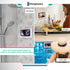 Waterproof Shower Phone Holder | Wall-Mountable Smartphone Holder for Bathroom, Kitchen | Touchscreen Enabled, Anti-Fog, Universally Compatible | ...