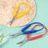3PCS Scissors Adaptive Toddler Scissors Handle Self-Opening Scissors Cutting Grip Scissor Set Craft Easy-Open Squeeze Handle For Kids Children Adu...