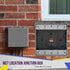 ENERLITES Weatherproof Outlet Box with Five 1/2-in Threaded Outlets, Outdoor Electrical Box, 5 Holes 0.50” Each, 2-Gang, 4.53” Height x 4.53” Leng...