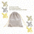 Sweet Child Pacifiers 0-18 Months, Set of 6 Ultra-Light Silicone Binkies with Collapsible Handle & 3 Air Holes for Added Safety, Best Newborn Paci...