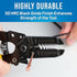 Jonard Tools JIC-1022 10-22 AWG Wire Stripper and Cutter, 6-3/4" Length...