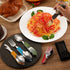 Folding Camping Utensils Cutlery Set 4-in-1 Stainless Steel Spoon Fork Knife Bottle Opener Set Detachable Tableware Pocket Kits Backpacking Cutler...