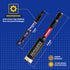 2 In. Security T20 Impact Magnetic Screwdriver Bit Set, 51Pieces #20 Torx Head Power Bit Set, S2 Alloy Steel Hollow Star Bit Set with 1Pcs Impact ...