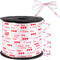 KatchOn, Red Valentines Day Ribbon -100 Yards | Red I Love You Ribbon for Valentines Day Decorations | Red Heart Ribbon for Crafts, Valentines Rib...