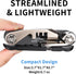 Bike Multitool - Bike Chain Tool/Torx/Hex/Screwdriver - Bicycle Multitool Kit Compact and Lightweight Repair Tools for Road and Mountain Bikes (Bl...