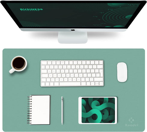 K KNODEL Small Desk Mat, Office Desk Pad, Computer Desk Mat, Laptop Mat for Desk, Desk Protecor Mat, Desktop Mat, Desk Writing Pad, Desk Blotter P...