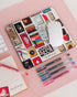 Kate Spade New York Leatherette Mouse Pad, 9" x 8" Mouse Mat with Non-Slip Back, Cute Mouse Pad for Office Desk, Purse Matchbook...