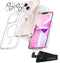 [7 in 1 Defender iPhone 13 Magnetic Case 6.1 Inch + 2 Pack Tempered Glass Screen Protector + 2 Pack Camera Lens Protector [Military Grade Protecti...