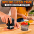 Meat Tenderizer Tool - Convenient Chicken Tenderizer Tool with 56 Sharp Stainless Steel Needle Blades, Safety Lock & Cleaning Brush, Dishwasher Sa...