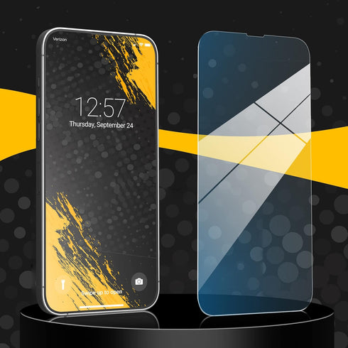 magglass Blue Light Blocking Tempered Glass Designed for iPhone 14 PRO Screen Protector (Anti Bluelight for Eye Protection)...