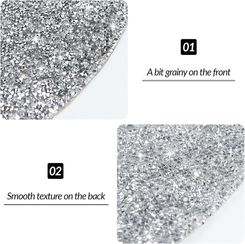 Hot Pads for Kitchen Shiny Pot Holders, Decorative Trivets Heat Resistant Mats for Countertop,Sparkle Trivet Mats Non-Slip Potholders...