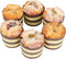 Firlar 6 Pcs Fake Cupcake Faux Cakes Simulation Realistic Food Cupcake Bread Dessert for Decoration Display Props Real Model Kitchen Decoration...