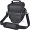 FOSOTO DSLR Camera Case Nylon Holster Bag Compatible for Nikon D3300 D3400 D3500 D5300 D5600 B700,Canon EOS Rebel XT XTi T6 T5i T3i SL2 1300D,Pent...